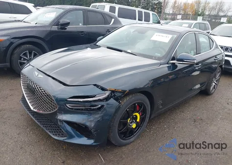 2025 Genesis G70 2.5T Rwd from USA, damaged, VIN KMTG34SC8SU158507